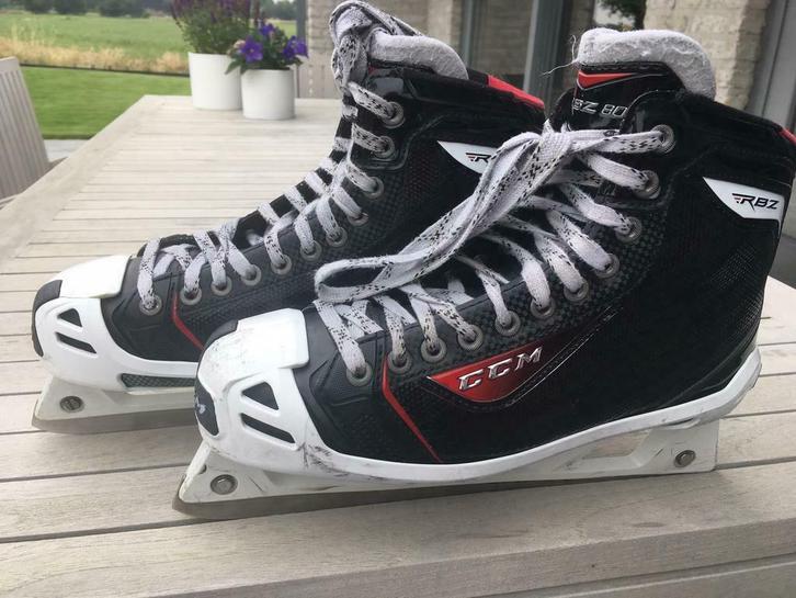 CCM goalieskates, Sport en Fitness, IJshockey, Zo goed als nieuw, Ophalen of Verzenden