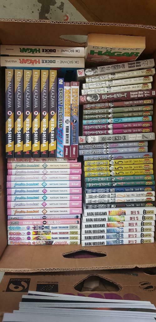 Diverse reeksen manga, Boeken, Stripverhalen, Nieuw, Meerdere stripboeken, Ophalen of Verzenden