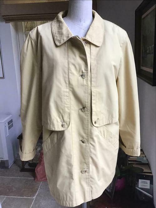 Regenjas wolen’s Wear , maat 46 +/-, Kleding | Dames, Jassen | Winter, Maat 46/48 (XL) of groter, Wit, Ophalen of Verzenden