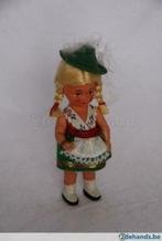 oud tiroler popje - dancing doll, Verzamelen, Poppen, Gebruikt, Ophalen of Verzenden
