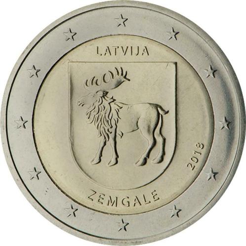 2 euros Lettonie 2018 'Zemgale', Timbres & Monnaies, Monnaies | Europe | Monnaies euro, Monnaie en vrac, 2 euros, Enlèvement ou Envoi