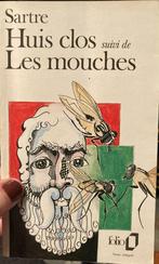 Huis clos suivi de Les mouches - Sartre, Boeken, Literatuur, Gelezen