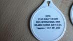 badges plastic pour valises siglés "Star quality resort Orla, Autres types, Enlèvement ou Envoi, Neuf
