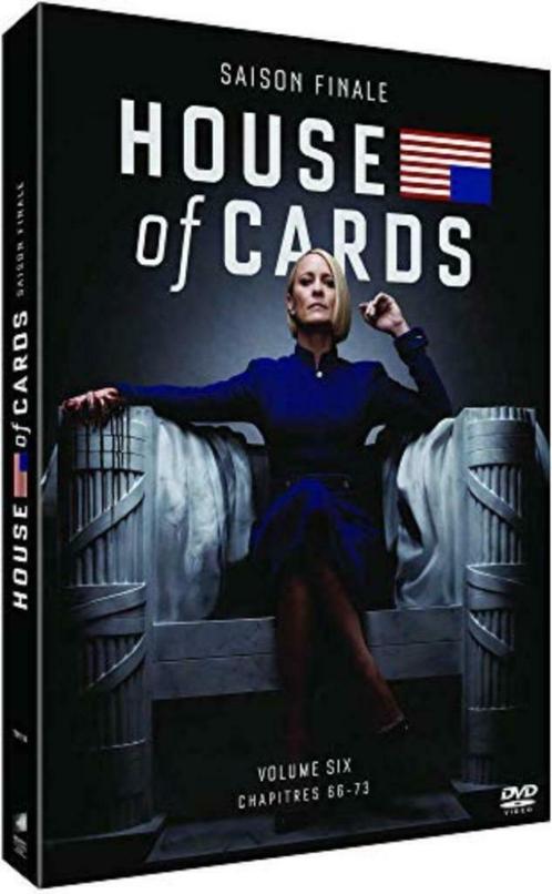 DVD série T.V.  House of Cards saisons 1, 2, 3, 4, 5 et 6, Cd's en Dvd's, Dvd's | Tv en Series, Boxset, Verzenden