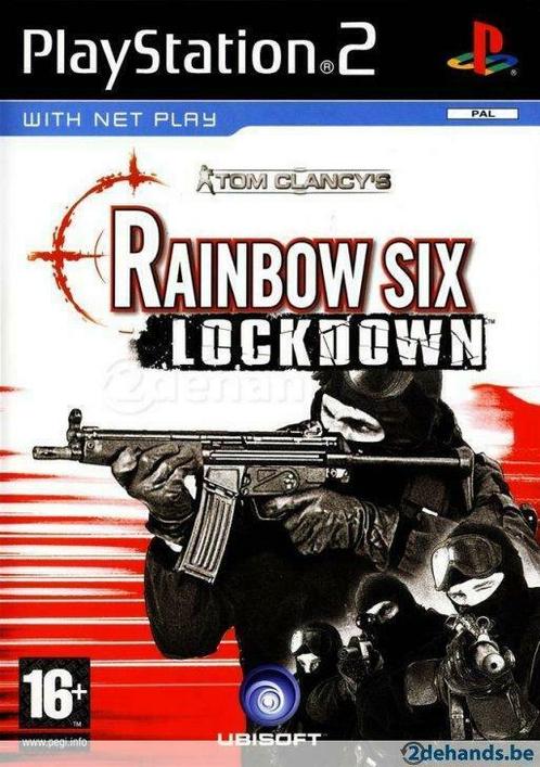 PS2 Tom Clancy's Rainbow Six Lockdown, Games en Spelcomputers, Games | Sony PlayStation 2, Gebruikt, Ophalen