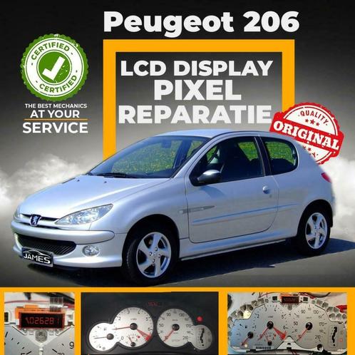 Peugeot 206 LCD Display Pixel Reparatie, Auto-onderdelen, Dashboard en Schakelaars, Peugeot, Gebruikt, Ophalen of Verzenden