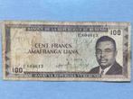 Burundi 100 frank 1973, Postzegels en Munten, Bankbiljetten | Afrika, Burundi, Verzenden