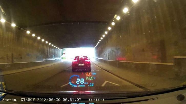 Affichage tête haute HUD 5.5", Auto diversen, Auto-accessoires, Gebruikt, Ophalen of Verzenden