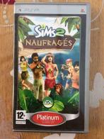 PSP-game de SIMS 2 Castaways Platinum-versie, Games en Spelcomputers, Ophalen of Verzenden, Zo goed als nieuw, Avontuur en Actie