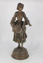Femme élégante en zamak, Antiquités & Art, Enlèvement ou Envoi