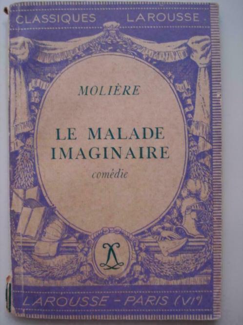 3. Molière Le malade imaginaire Classiques Larousse 1937, Livres, Littérature, Utilisé, Europe autre, Envoi