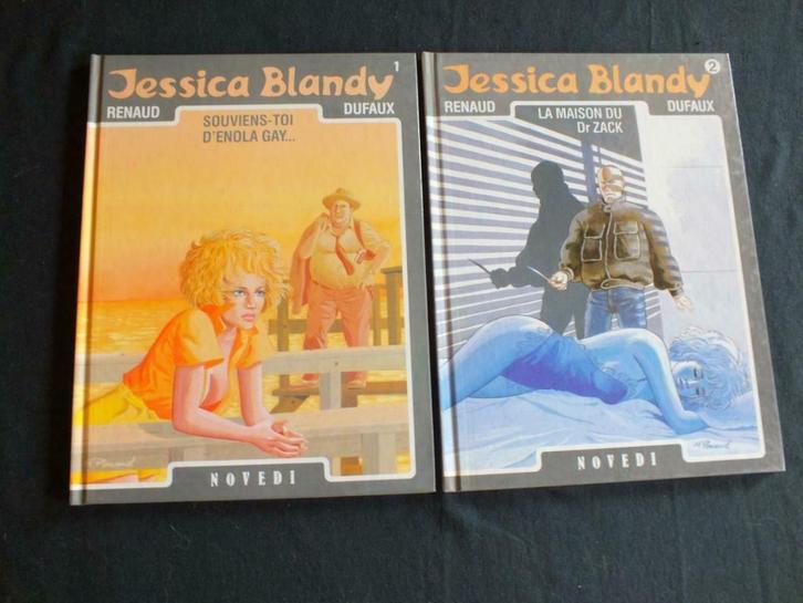 JESSICA BLANDY (3 ALBUMS / 1 INTEGR).   EDITIONS NOVEDI, Livres, BD, Comme neuf, Plusieurs BD, Enlèvement ou Envoi