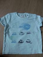IKKS - Turquoise T-shirt. Maat 74. Nieuwstaat, Enfants & Bébés, Vêtements de bébé | Taille 74, Comme neuf, Garçon, Enlèvement ou Envoi