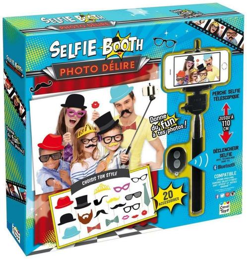 Kit Selfie Booth Photo en délire Neuf, Télécoms, Téléphonie mobile | Accessoires & Pièces, Neuf, Autres types, Enlèvement ou Envoi