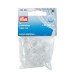 anneaux en plastic transparent diamètre 11/16 mm - 30 pièces, Enlèvement ou Envoi, Neuf