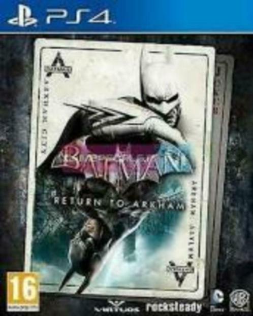 Jeu PS4 Batman Return to Arkham., Consoles de jeu & Jeux vidéo, Jeux | Sony PlayStation 4, Comme neuf, Aventure et Action, 1 joueur