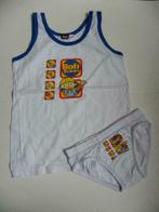 Bob de Bouwer onderhemdje en onderbroek Maat 116 Nieuw !, Nacht- of Onderkleding, Nieuw, Jongen, Bob de Bouwer
