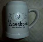 #J bier glas /stenen pul ROSSBRÄU Dortmunder Typ Anglo Belge, Utilisé, Enlèvement ou Envoi, Verre à bière