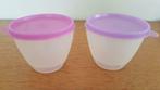 tupperware kommetjes, Huis en Inrichting, Ophalen of Verzenden, Gebruikt, Paars