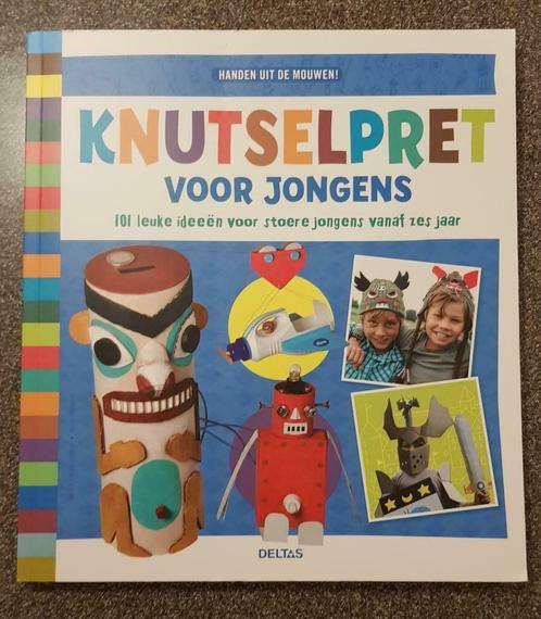 Knutselboek voor jongens boek boeken, Boeken, Hobby en Vrije tijd, Nieuw, Ophalen of Verzenden
