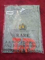 T-shirt J&B blended scotch whisky taille L neuf, Nieuw, Grijs, Autre, Ophalen of Verzenden