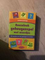 Reuzeleuk geheugenspel met woordjes, Ophalen of Verzenden, Gebruikt