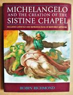 Michelangelo and the Creation of the Sistine Chapel - 1995, Comme neuf, Enlèvement ou Envoi, Robin Richmond, Peinture et dessin