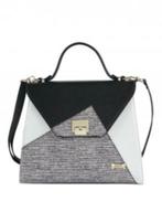 Handtas Serenade Black-Grey NIEUW, Handtassen en Accessoires, Tassen | Damestassen, Ophalen of Verzenden, Nieuw, Wit, Handtas