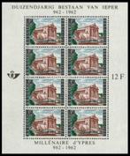 BL33 Postzegel Blok Millennium van de stad Ieper, Postzegels en Munten, Postzegels | Europa | België, Ophalen of Verzenden, Frankeerzegel