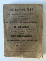 Zeer zeldzaam toneelboekje van 1851 - D Blinde Man, etc, Gelezen, Ophalen of Verzenden, Toneel