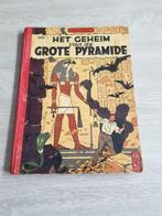 Blake en Mortimer-Geheim grote pyramide 1-hc-linnen rug-1954, Gelezen, Ophalen of Verzenden, Eén stripboek, Edgar P. Jacobs