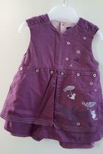 SERGENT MAJOR - Combinaison aubergine + parapluies T.6 mois, Kinderen en Baby's, Babykleding | Maat 68, Sergent Major, Jurkje of Rokje