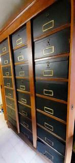 Cabinet de notaire, Maison & Meubles, Armoires | Casiers, Enlèvement, Utilisé