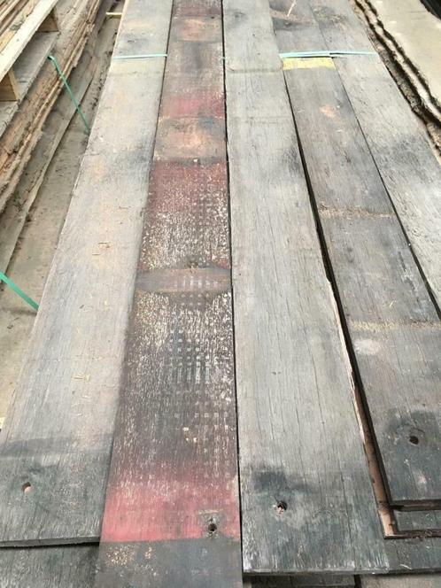 Verovering Becks Gelukkig ② Ontdubbelde Exotische Wagonplanken — Hout en Planken — 2dehands