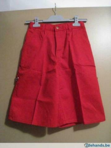 jupe pantalon rouge 38, Rouge, Taille 38/40 (M), Enlèvement ou Envoi, Comme neuf