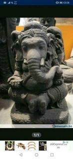 Ganesh massif en pierre reconstituée 60 cm, Jardin & Terrasse, Statues de jardin, Pierre, Enlèvement ou Envoi, Neuf