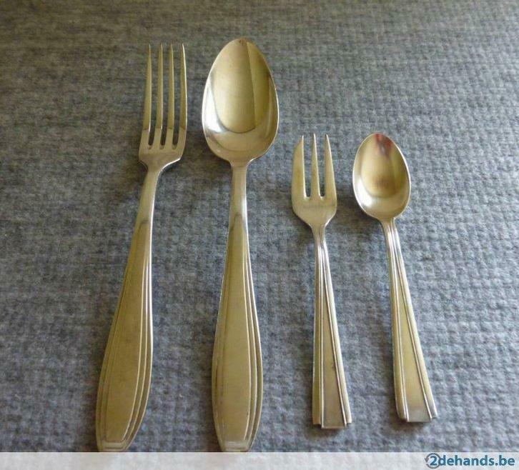 verzilverd bestek apollo, Antiek en Kunst, Antiek | Overige Antiek, Ophalen