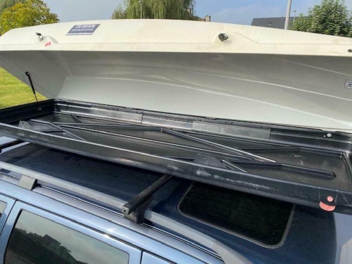 Te huur dakkoffer Kamei Travelbox S, Auto diversen, Dakkoffers, Ophalen of Verzenden