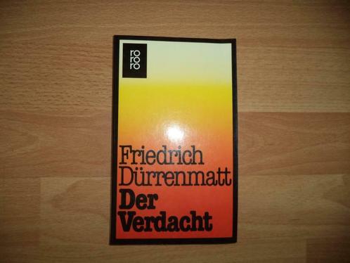 Duits boek Der Verdacht Friedrich Dürrenmatt, Boeken, Overige Boeken, Gelezen, Verzenden