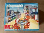 Playmobiel grote keuken 4283, Kinderen en Baby's, Speelgoed | Playmobil, Ophalen of Verzenden, Zo goed als nieuw, Complete set