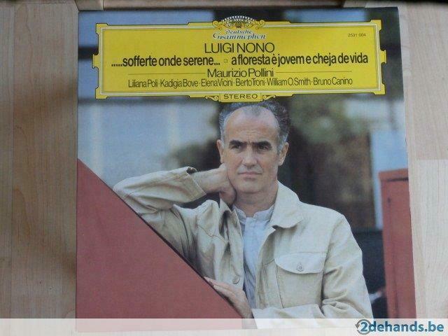 luigi nono -sofferte onde serene/ a floresta  joven e cheja, Cd's en Dvd's, Vinyl | Overige Vinyl, Verzenden