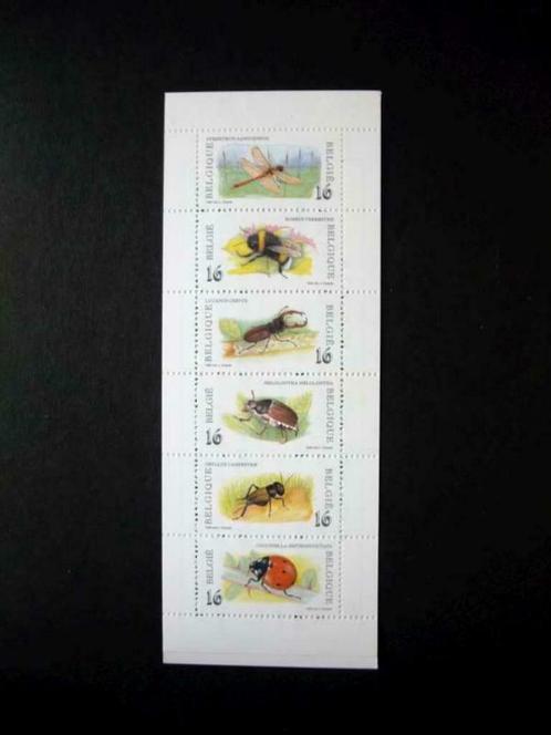 Carnet de 6 timbres Nature - insectes 1996 - MNH, Timbres & Monnaies, Timbres | Europe | Belgique, Non oblitéré, Enlèvement ou Envoi