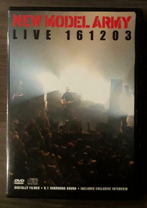 New Model Army - Live 161203 dvd, CD & DVD, DVD | Musique & Concerts, Comme neuf, Musique et Concerts, Tous les âges, Enlèvement ou Envoi