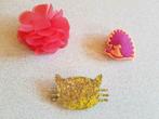 Filou & Friends broches spelden sieraden; samen €2,50, Nieuw, Ophalen of Verzenden, Broche, Roze