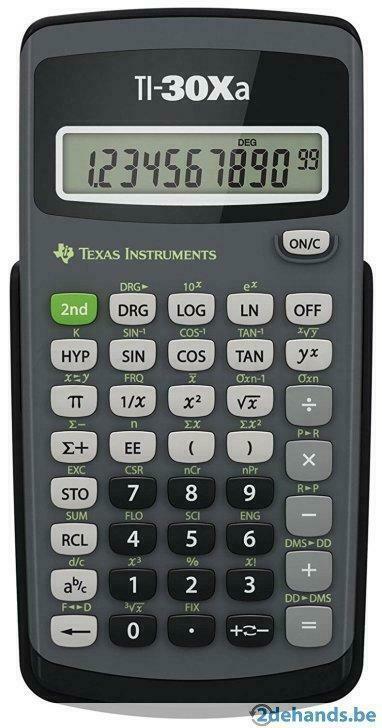 TEXAS TI30XA Wetenschappelijke rekenmachine, Zakelijke goederen, Kantoor en Winkelinrichting | Kantoorartikelen
