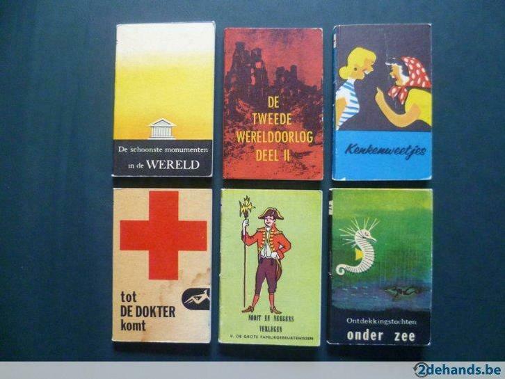 Mijn bibliotheek boekjes Franco - Suisse   x 5, Verzamelen, Overige Verzamelen, Gebruikt, Ophalen of Verzenden
