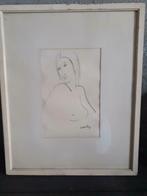 Jan Vanriet tekening, Antiek en Kunst, Kunst | Tekeningen en Fotografie, Ophalen