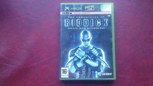 The chronicles of riddick - escape from butcher day, Consoles de jeu & Jeux vidéo, Jeux | Xbox Original, Enlèvement ou Envoi