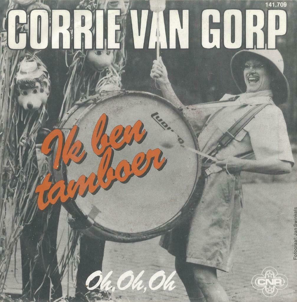 Corrie Van Gorp – Ik ben Tamboer /  Oh, Oh, Oh – Single, Cd's en Dvd's, Vinyl Singles, Gebruikt, Single, Nederlandstalig, 7 inch