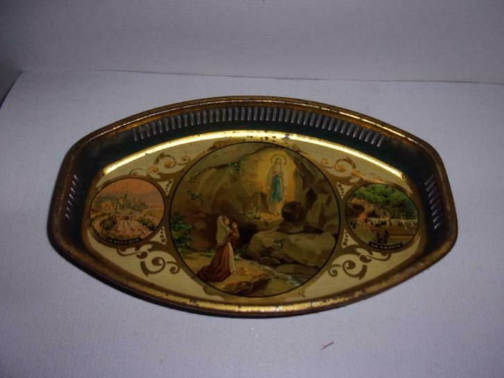 corbeille de Lourdes, Collections, Religion, Utilisé, Christianisme | Catholique, Autres types, Enlèvement ou Envoi